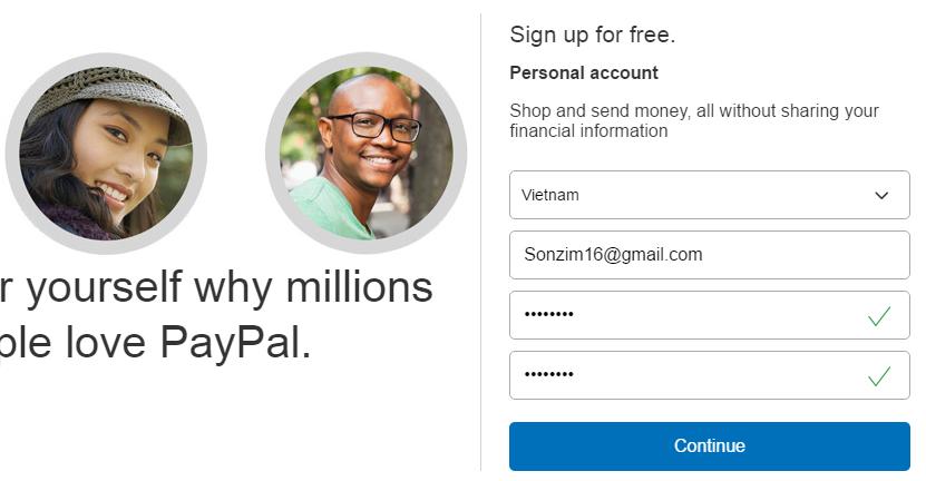 Cách đăng ký PayPal - Ảnh 3