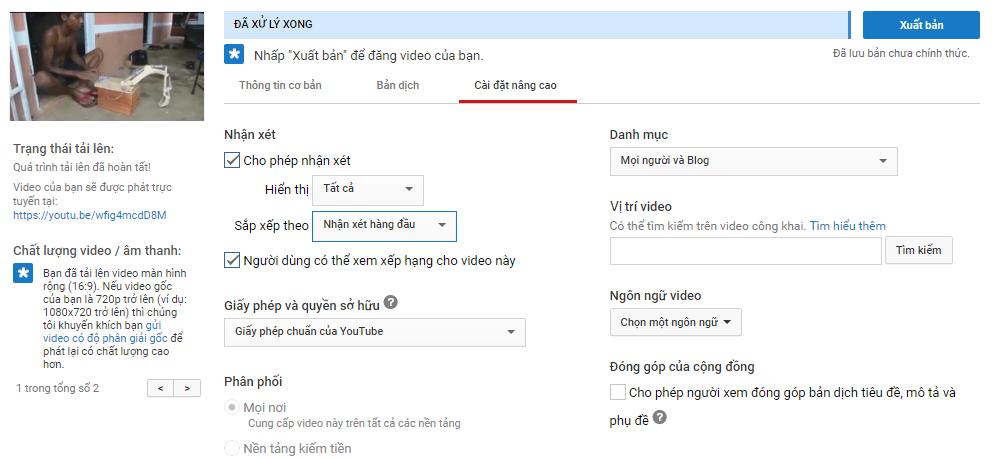 Hướng dẫn cách đăng video lên Youtube chuẩn SEO nhất - 3