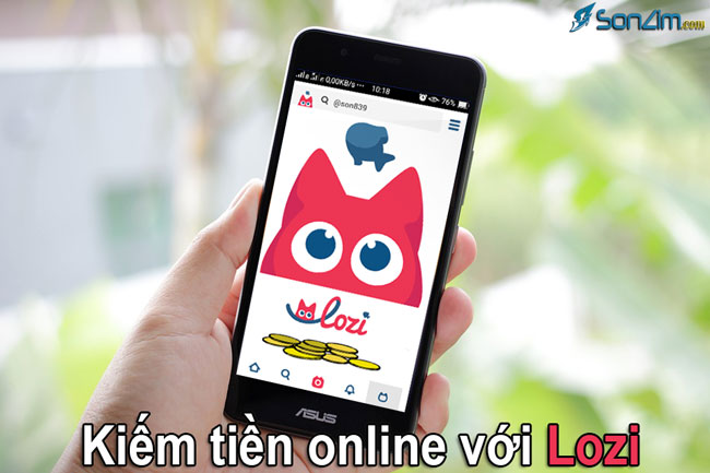Kiếm tiền online đơn giản với ứng dụng Lozi trên smartphone - 1