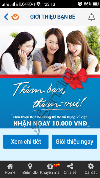 Kiếm tiền trên smartphone với ứng dụng Ví Việt - 4