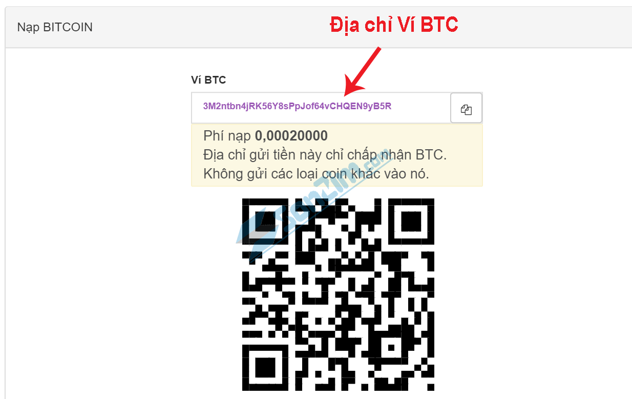Chuyển bitcoin vào sàn remitano - 3