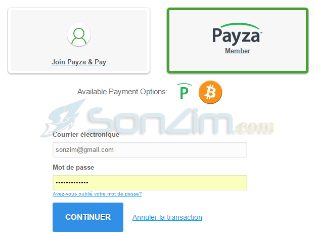 Cách mua Bitcoin bằng Payza trên Goldux - 7