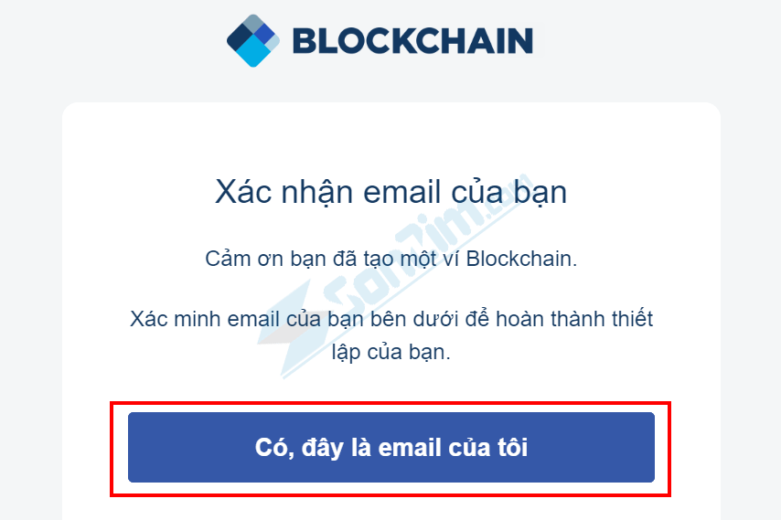 Xác minh Địa chỉ Email cho ví Blockchain - 2