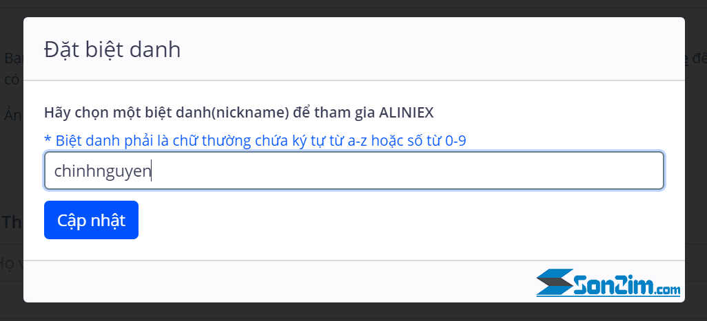 Cách đăng ký tài khoản Aliniex - 4