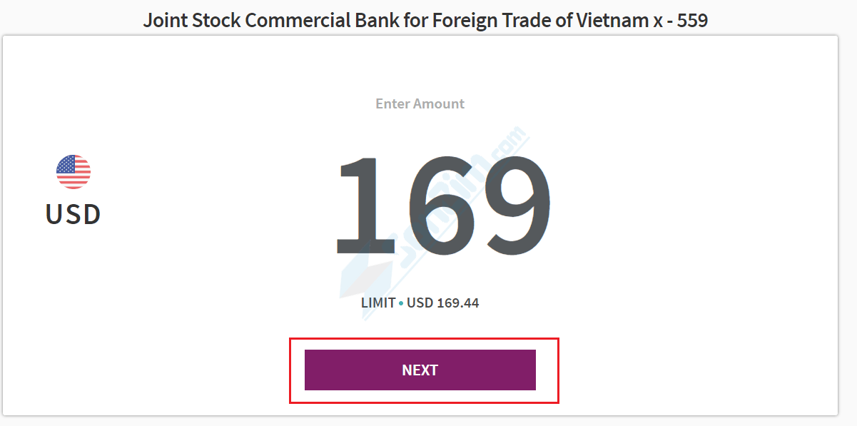 Cách rút tiền từ Skrill về tài khoản Ngân hàng Việt Nam - Bước 4
