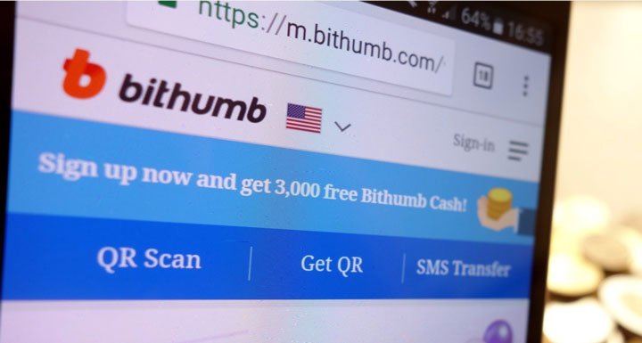 Sàn giao dịch tiền điện tử Bithumb của Hàn Quốc bị hack