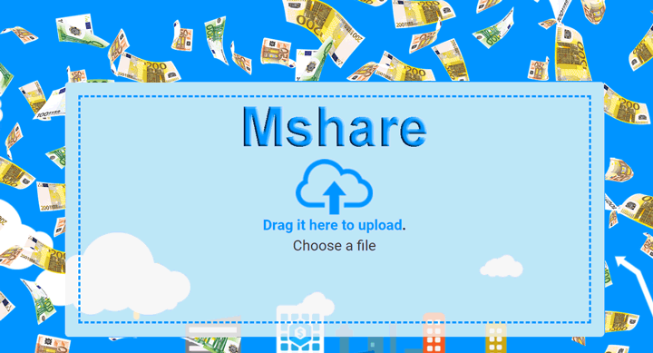 Upload file kiếm tiền với Mshare